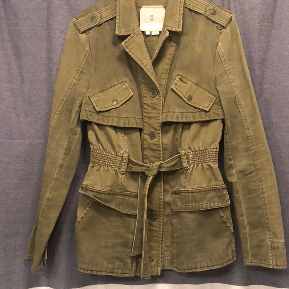 Army utility jacket from hei hei by anthropology - Picture 2 of 7